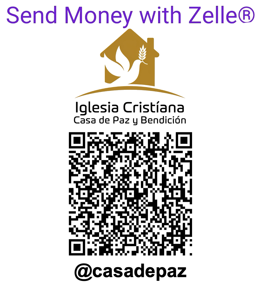 Zelle QR Code - @casadepaz